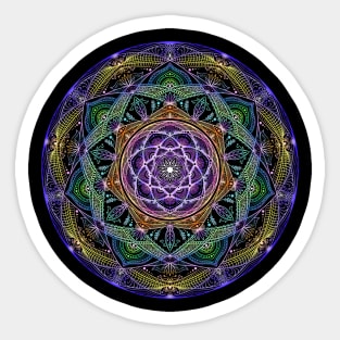 The Beauty of Symmetry Sticker